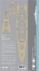 Pontos 35007WD1 DKM Tirpitz Wooden Deck set (1:350)